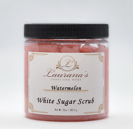 White Sugar Scrub - Laurana's Soaps